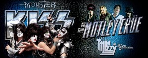 Kiss, Motley Crue, Thin Lizzy & Diva Demolition - Australian Tour - Feb/March 2013