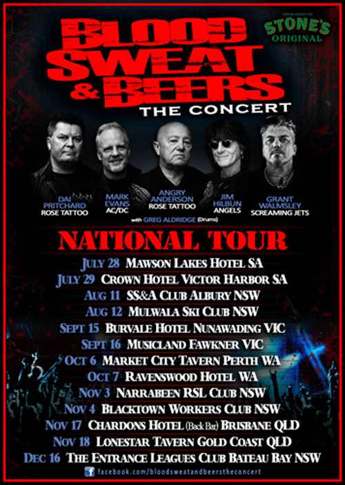 Blood Sweat & Beers - National Tour