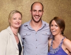 Cat, Tadgh Kennelly (AFL) & Ciara at Theatre Royal Dance Of Desire